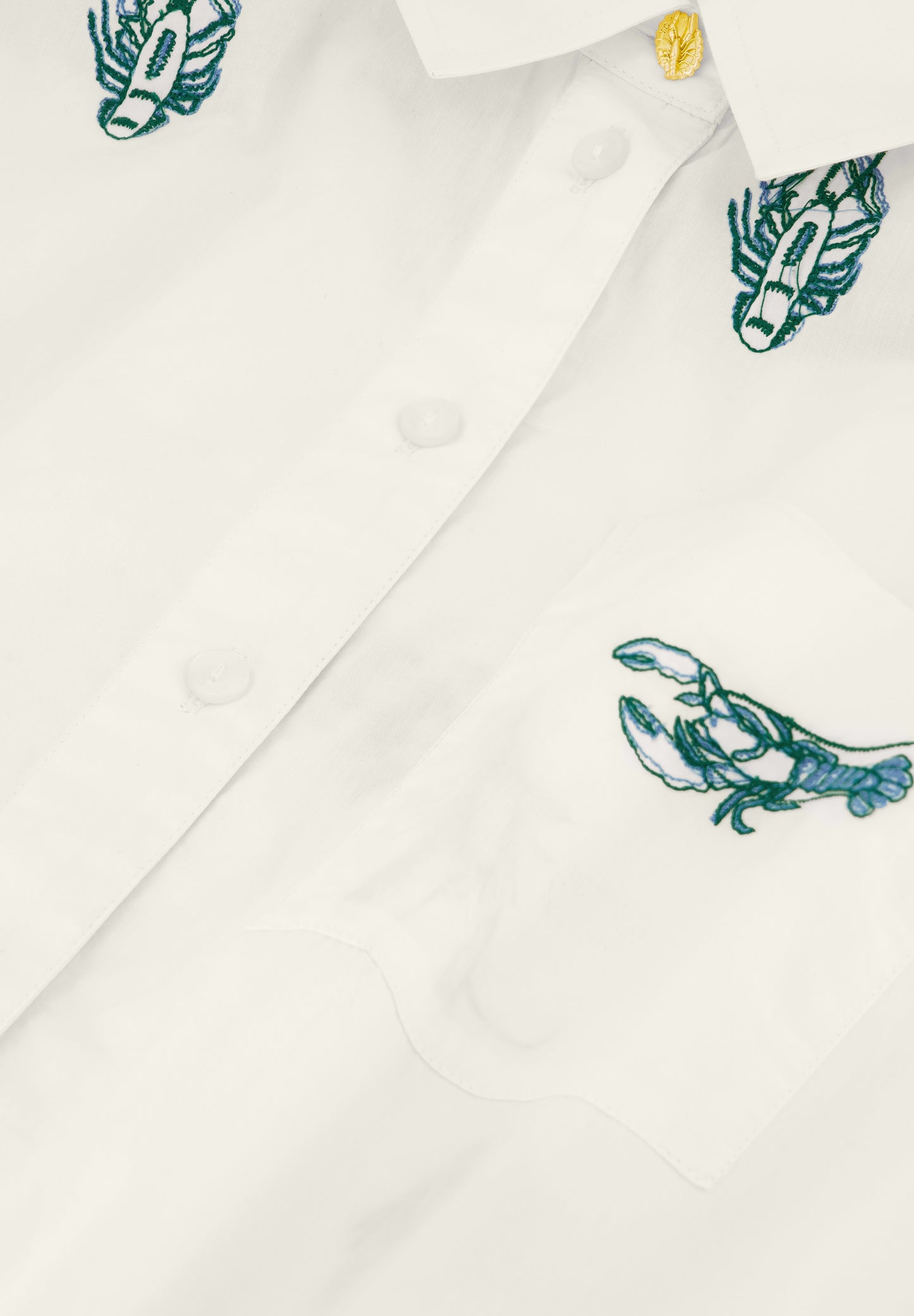 ALEX LANGOUSTINE BLOUSE COSY WHITE | FABIENNE CHAPOT