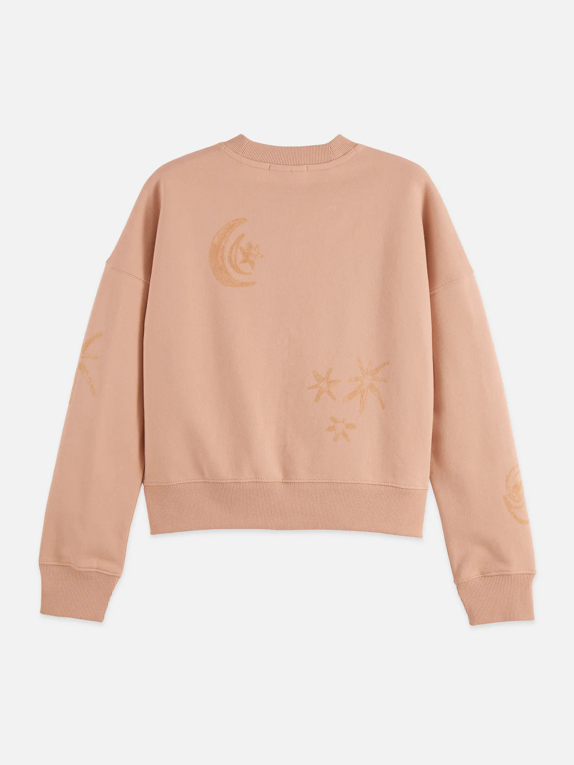 RELAXED FLOCK PRINT SWEATSHIRT | SCOTCH & SODA