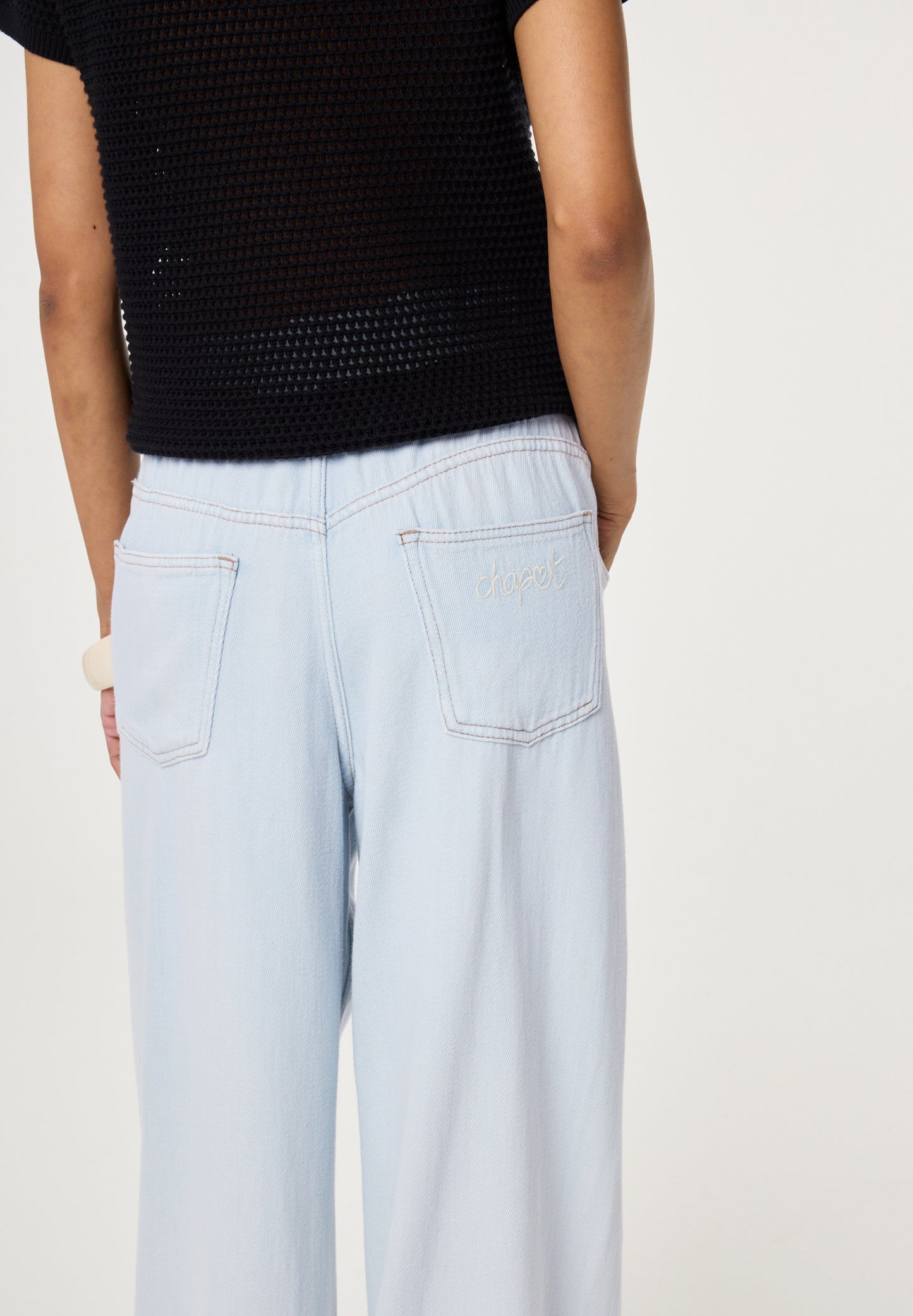 BIGGY JEANS LIGHT BLUE | FABIENNE CHAPOT