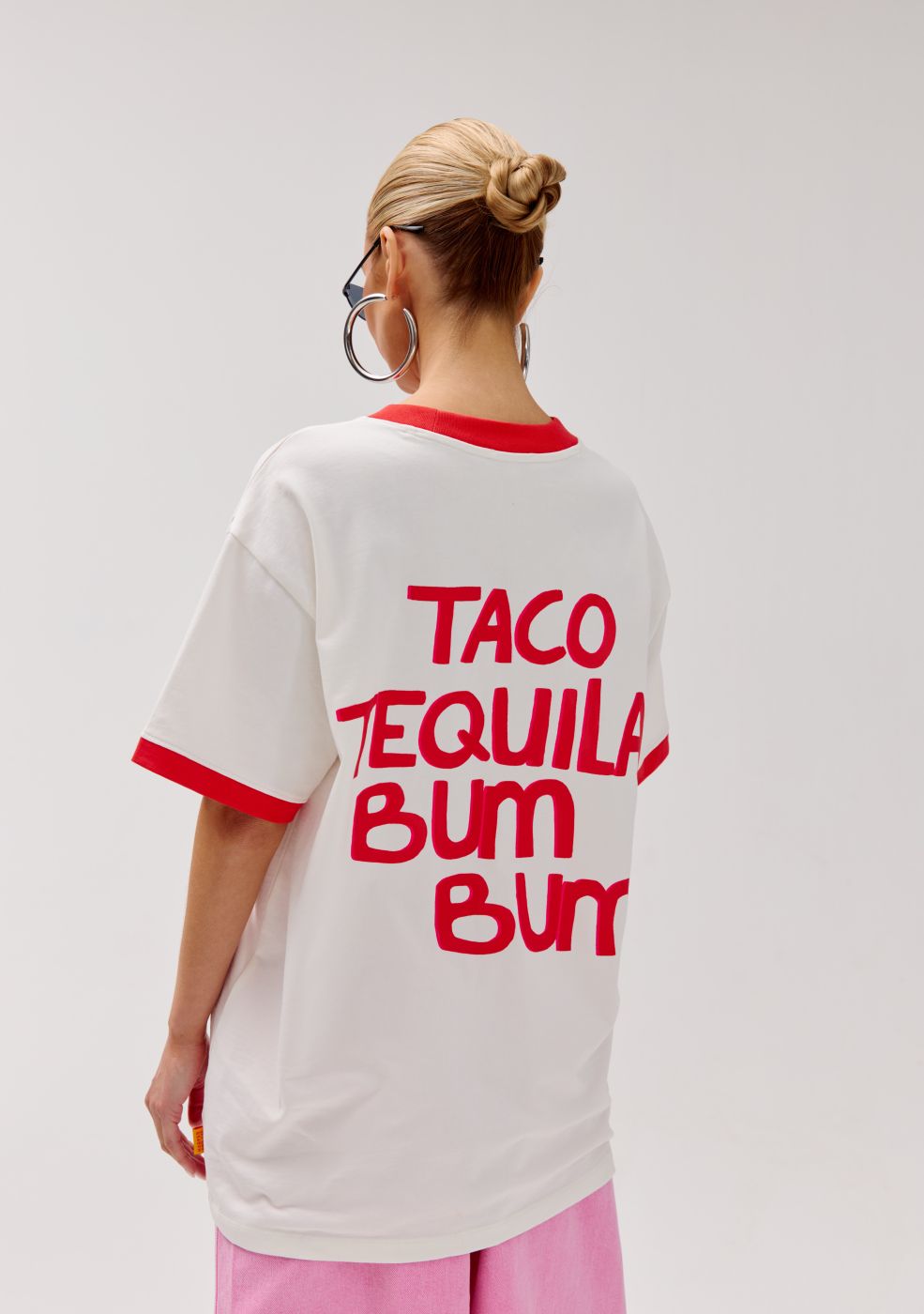 T-SHIRT BUM BUM ECRU | HARPER & YVE