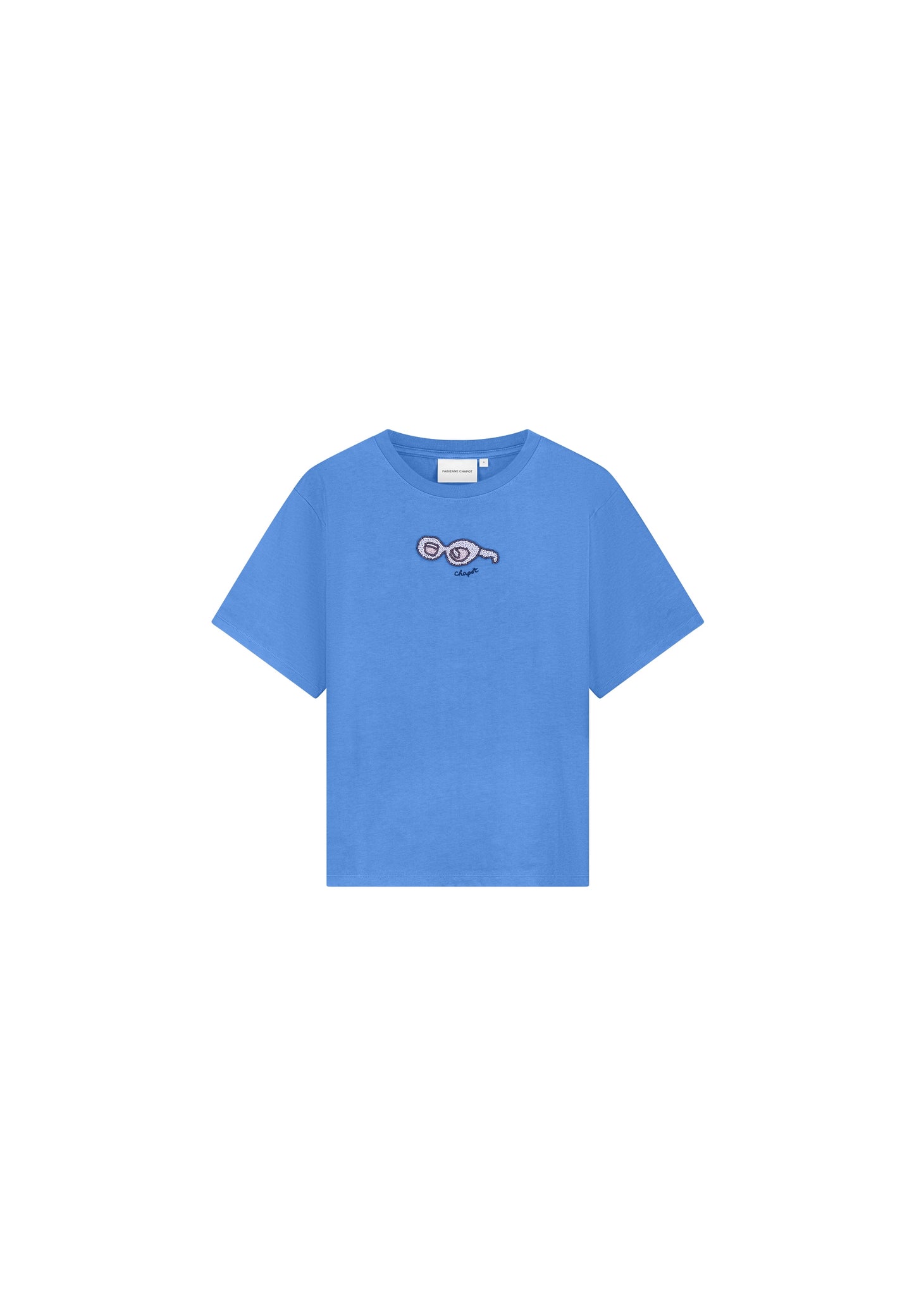 PEARL T-SHIRT MARINA BLUE | FABIENNE CHAPOT