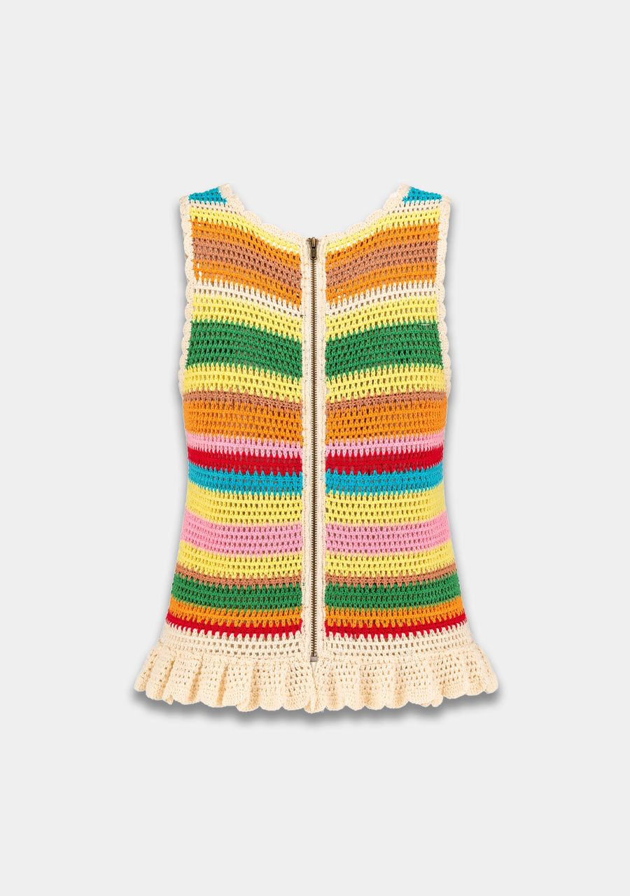 TOP MARTHA MULTI STRIPE | HARPER & YVE