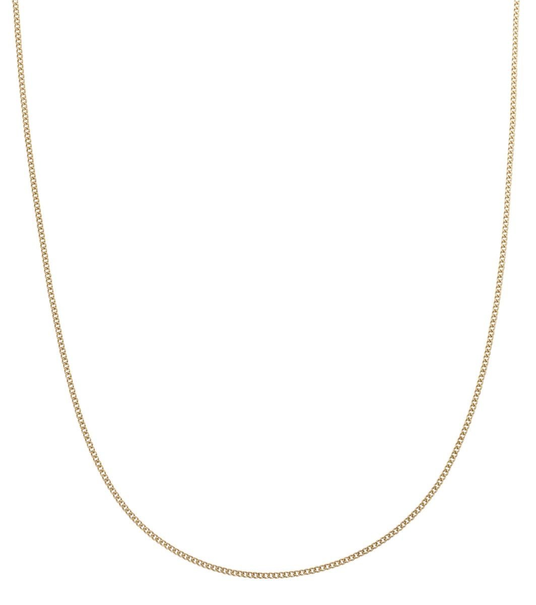 CHARMENTITY CHAIN CURB 45 CM GOLD | EDBLAD