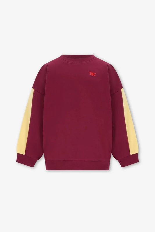BILLY SWEATER BURGUNDY FULL HOUSE | THE NEW CHAPTER