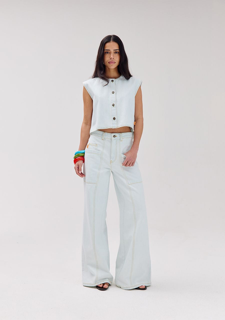 JEANS MADELYNN LIGHT BLUE | HARPER & YVE