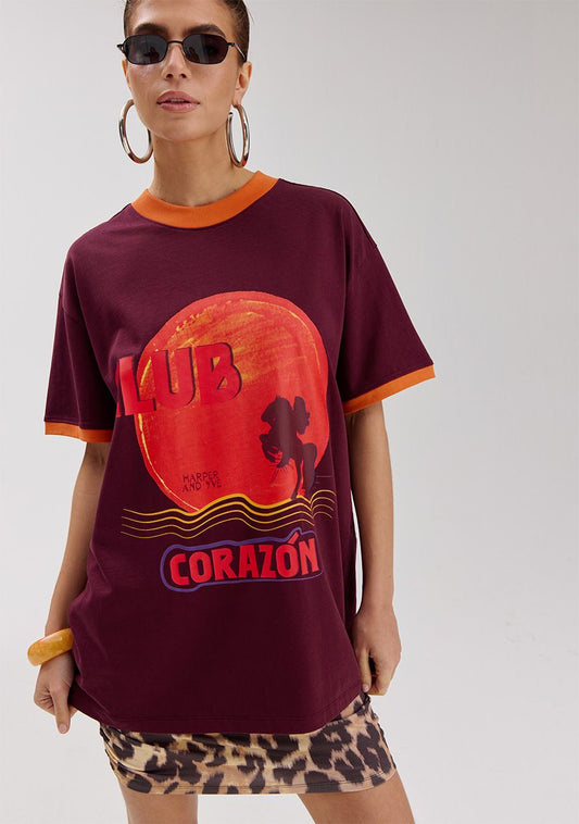T-SHIRT CLUB CORAZON SS26 | HARPER & YVE