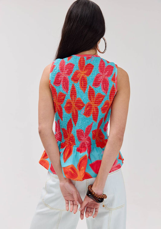 TOP CINDY FRAGILE FLOWER | HARPER & YVE