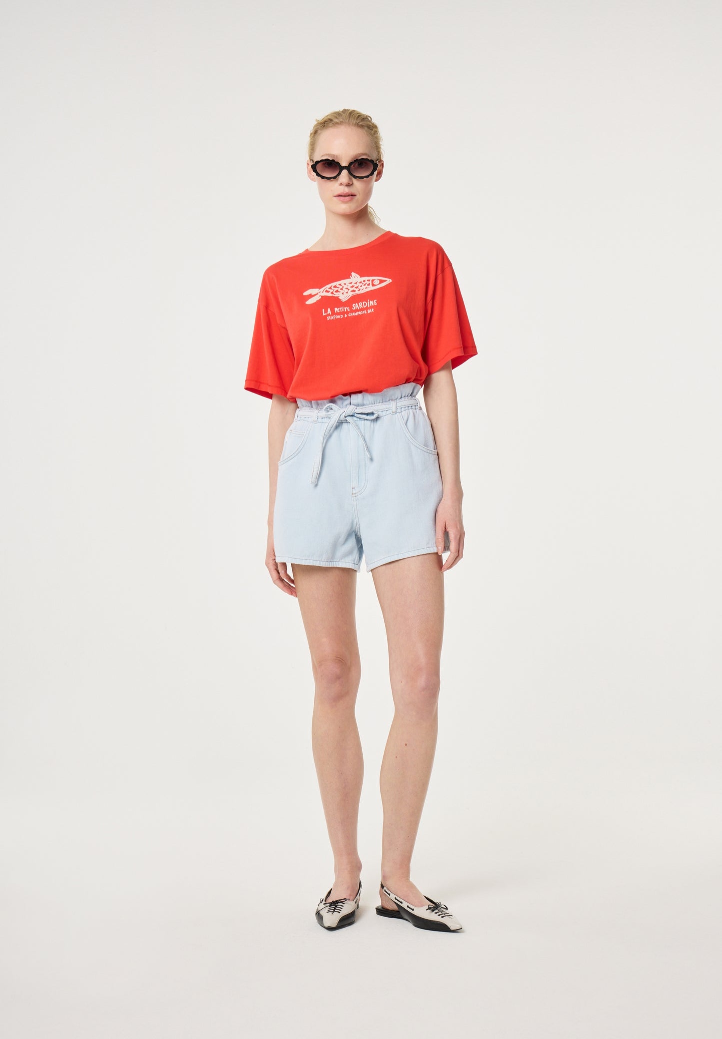 FAY T-SHIRT TANGERINE TANGO | FABIENNE CHAPOT