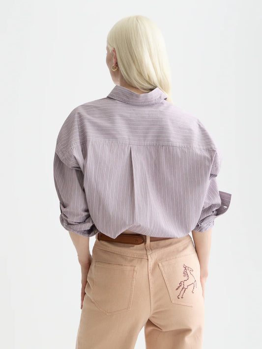 EMBROIDERY GIRLFRIEND SHIRT | SCOTCH & SODA