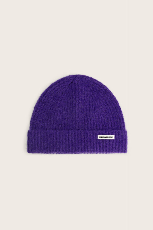 COCO BEANIE DEEP PURPLE | FABIENNE CHAPOT
