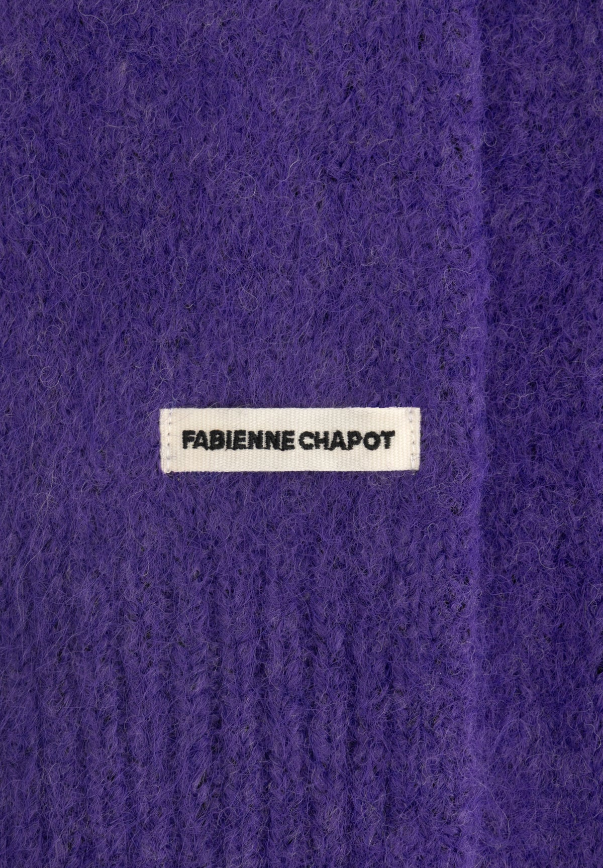 COCO SLIM SCARF DEEP PURPLE | FABIENNE CHAPOT