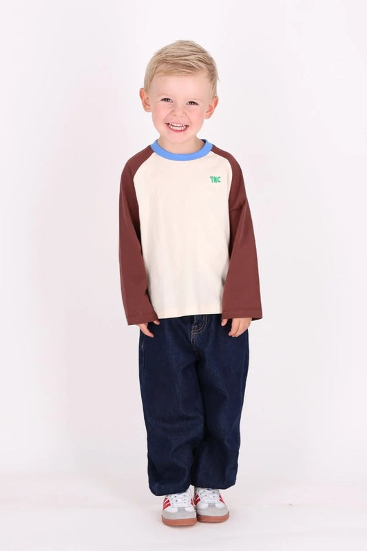 LOU RAGLAN LONGSLEEVE BRUIN | THE NEW CHAPTER