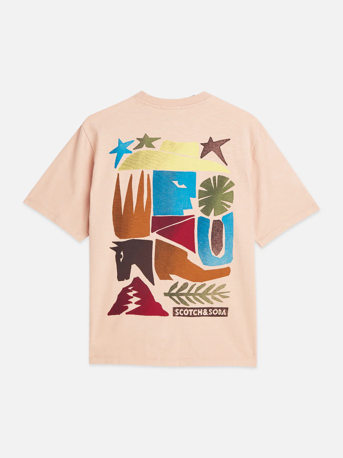 ARTWORK LOOSE T-SHIRT | SCOTCH & SODA