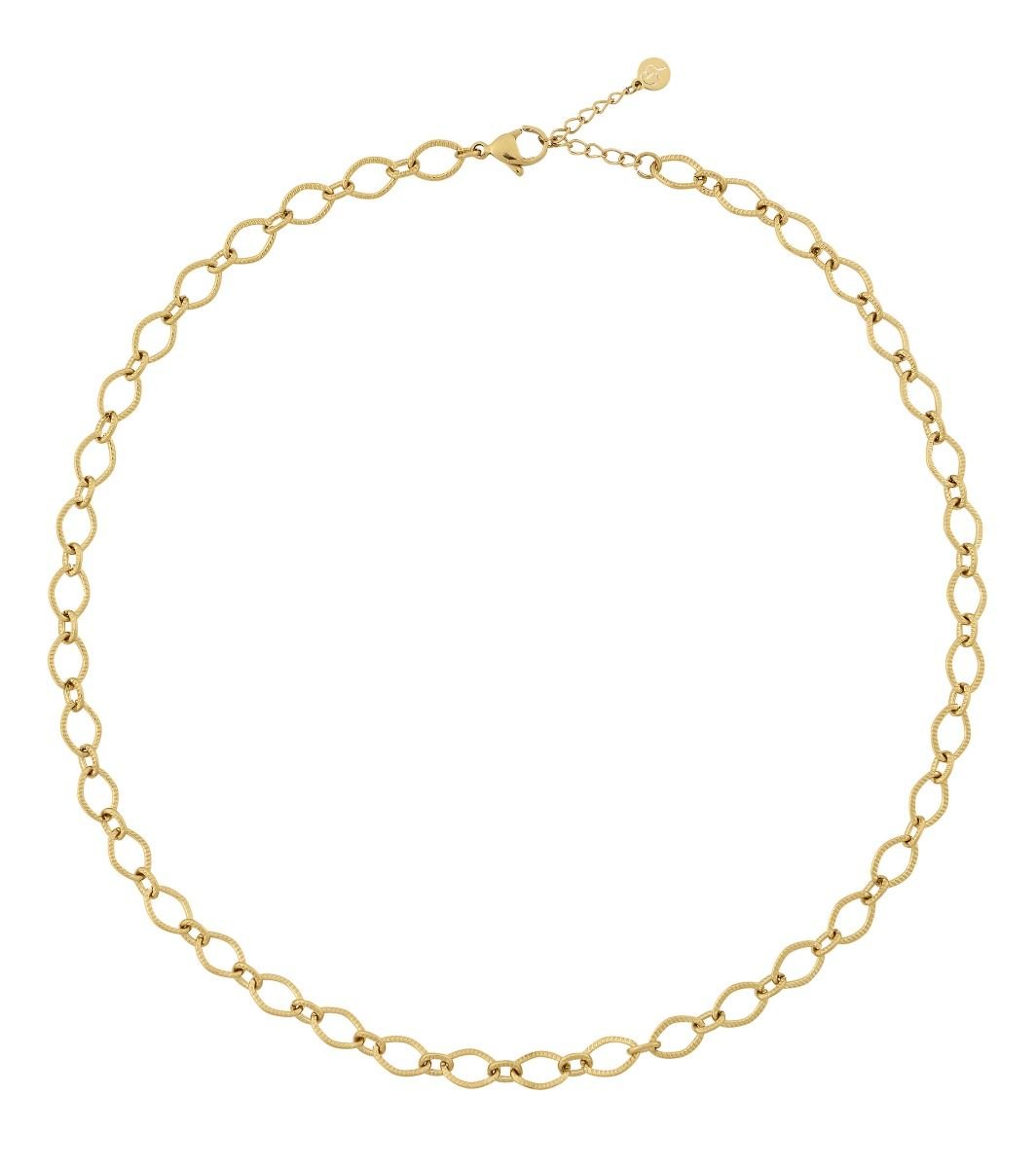 CARREAU CHAIN NECKLACE GOLD | EDBLAD