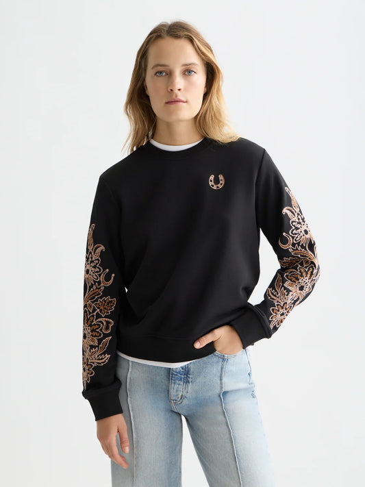 EMBROIDERED REGULAR-FIT SWEATSHIRT | SCOTCH & SODA