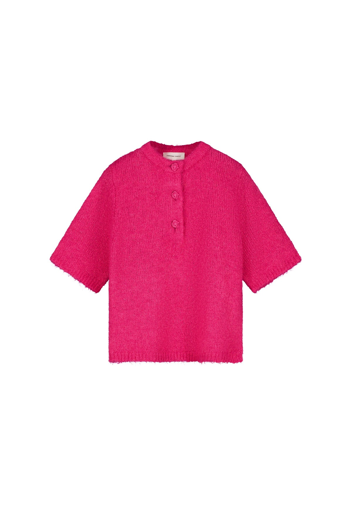 COCO PULLOVER FAB FUCHSIA | FABIENNE CHAPOT