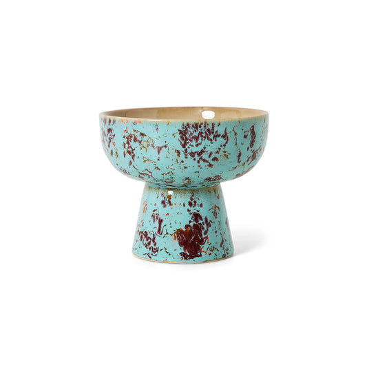 TAPAS BOWL ON BASE 70S PATINA S| HK LIVING
