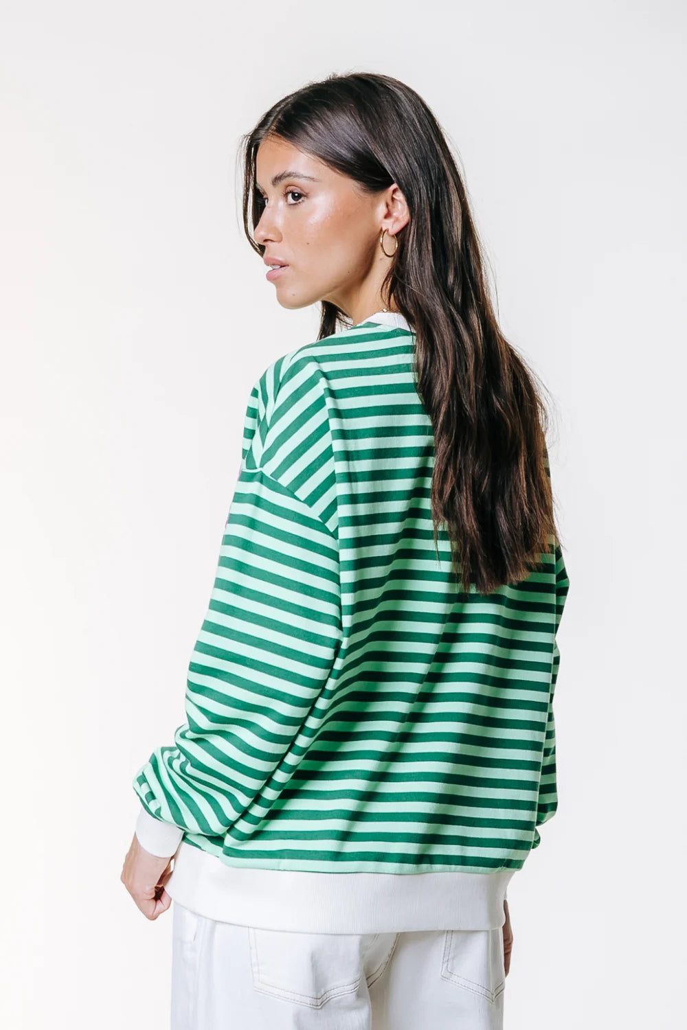 CONTRAST CUFF SWEAT | COLOURFUL REBEL