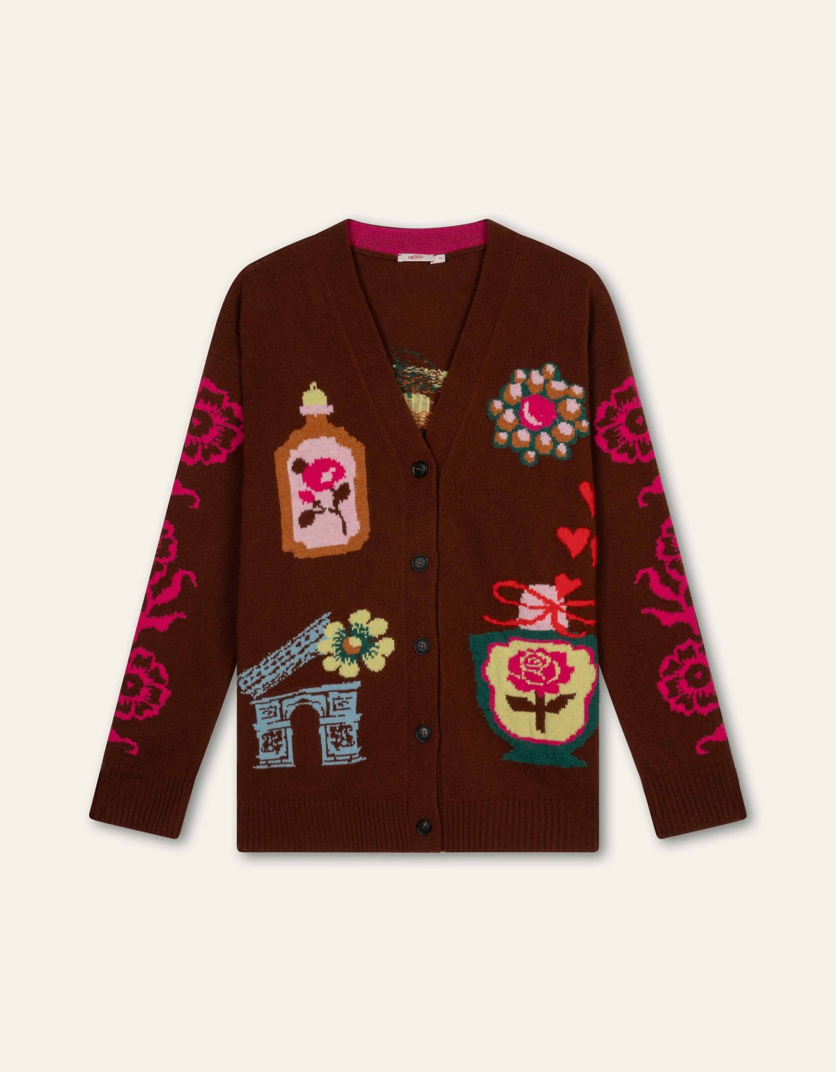 VYREL CARDIGAN BRISTOL BLUE | OILILY