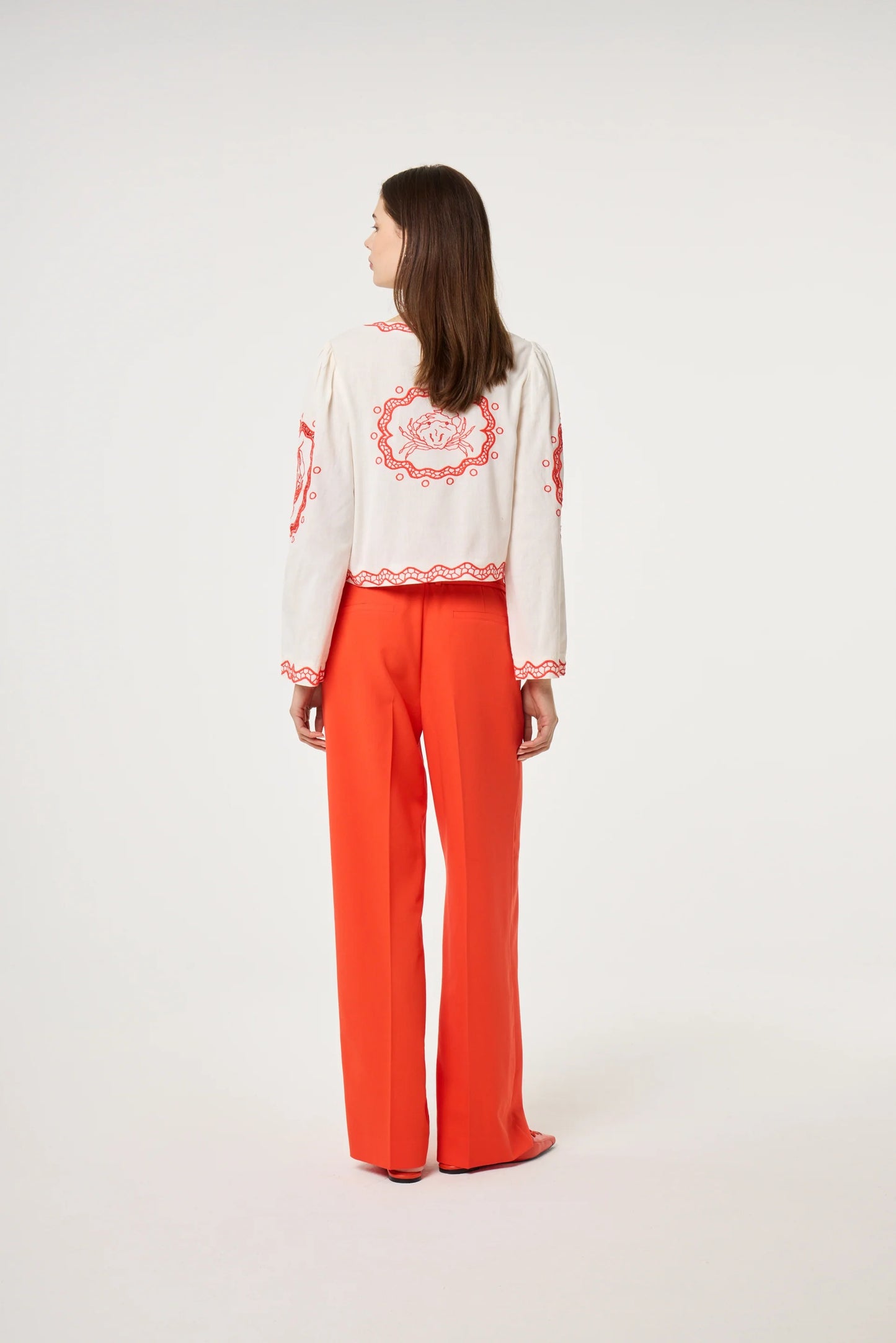 SERVIETTE BLOUSE TANGERINE TANGO | FABIENNE CHAPOT