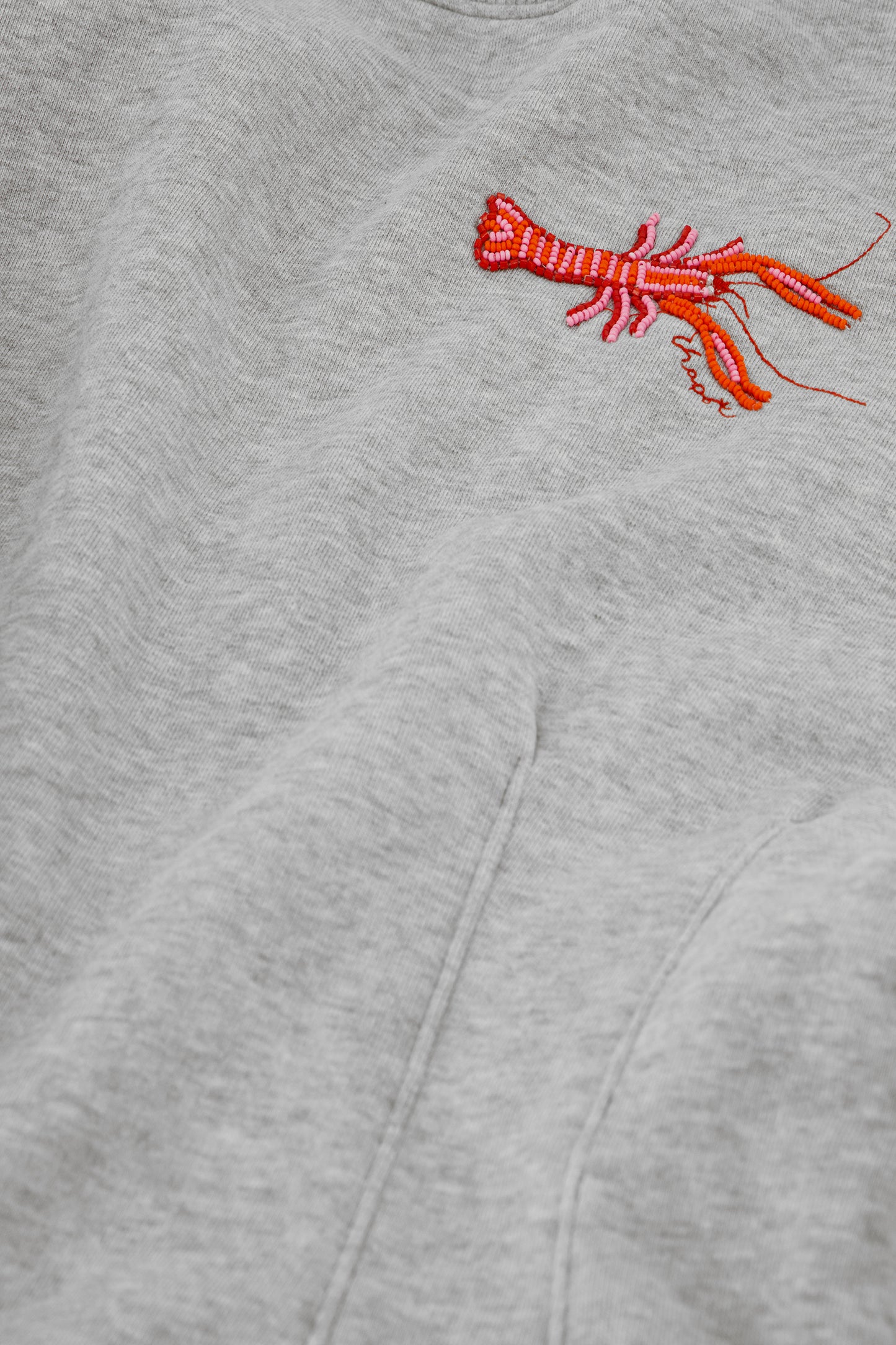 DHELIA SWEATER MID GREY MELANGE | FABIENNE CHAPOT