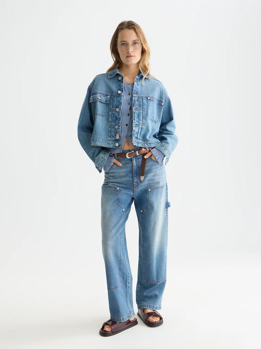 RAINE HIGH RISE WIDE LEG DENIM | SCOTCH & SODA