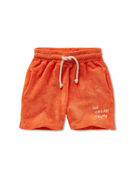 TERRY SHORTS ORANGE SPRINT | SPROET & SPROUT