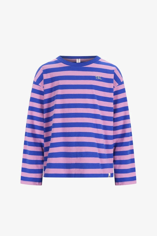 LOU T-SHIRT ROZE BLAUW | THE NEW CHAPTER