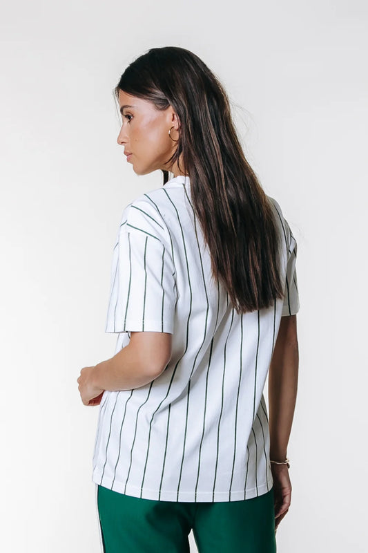 BASEBALL STRIPED TEE | COLOURFUL REBEL