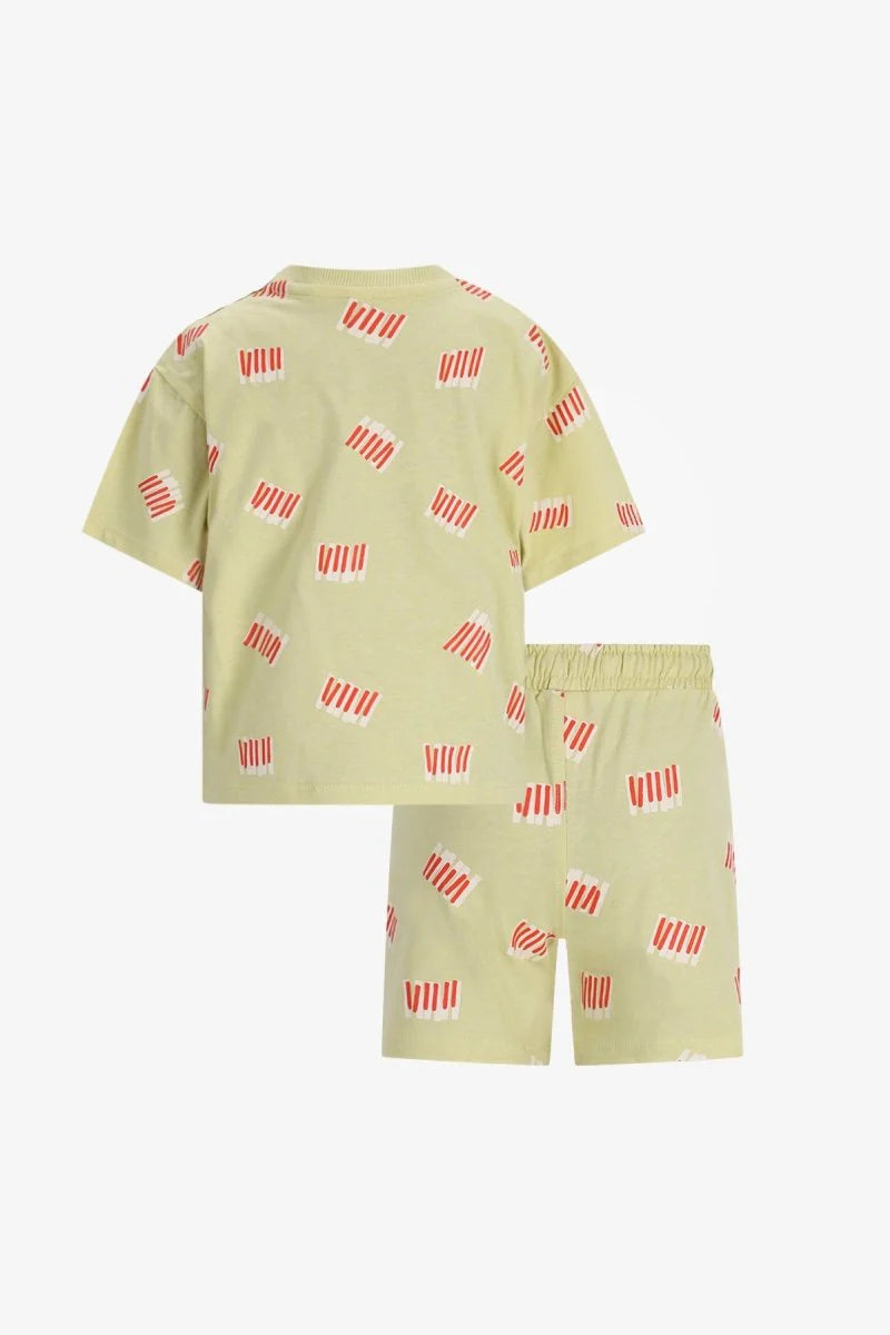 JACEY CO-ORD GROEN GIANT STEPS | THE NEW CHAPTER