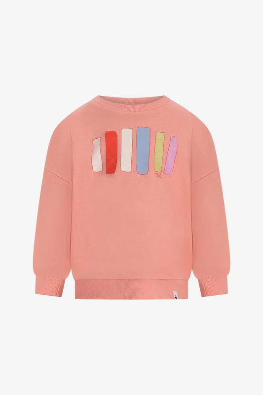 BILLIE SWEATER ORANJE GIANT STEPS | THE NEW CHAPTER