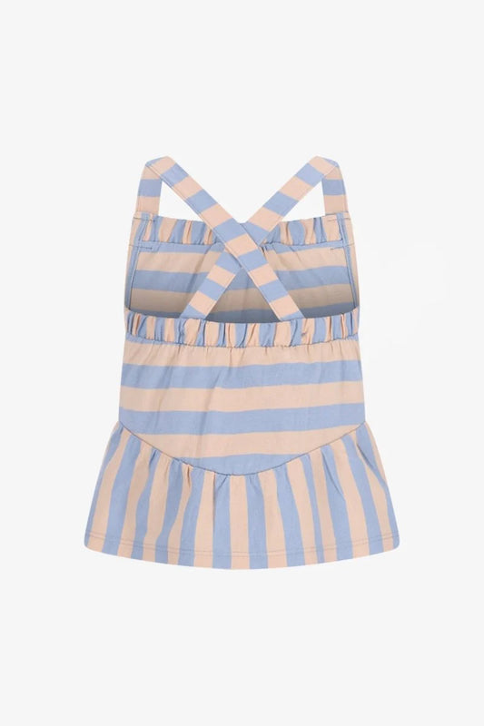 JULIA TOP BLAUW SOLSHINE | THE NEW CHAPTER