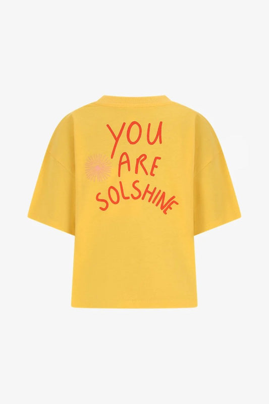 BO T-SHIRT GEEL SOLSHINE | THE NEW CHAPTER
