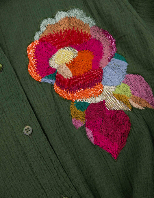 DIMPHNA JURK RIFLE GREEN | OILILY