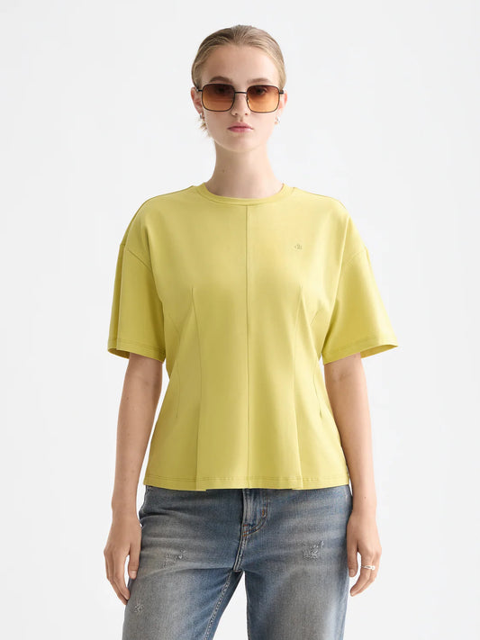 T-SHIRT WITH SHAPING | SCOTCH & SODA