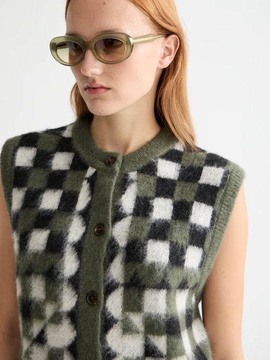 FUZZY JACQUARD SPENCER | SCOTCH & SODA