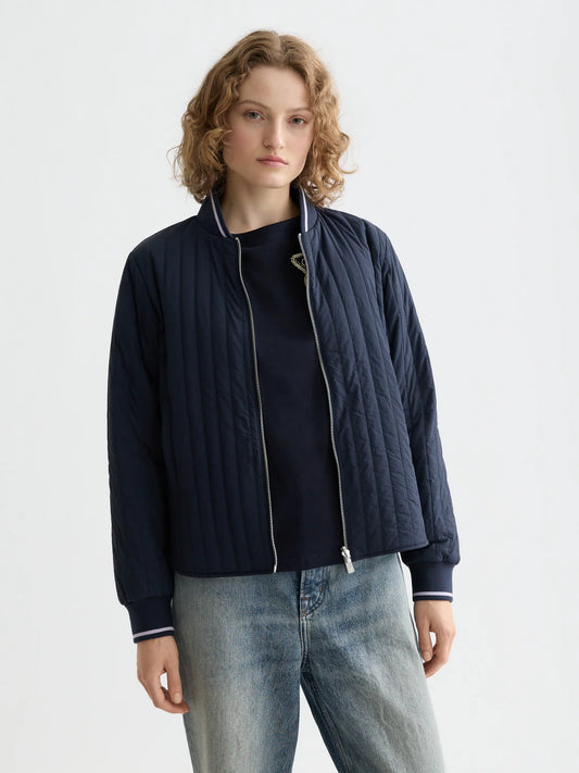 REVERSIBLE QUILTED BOMBER SKY CAPTAIN | SCOTCH & SODA