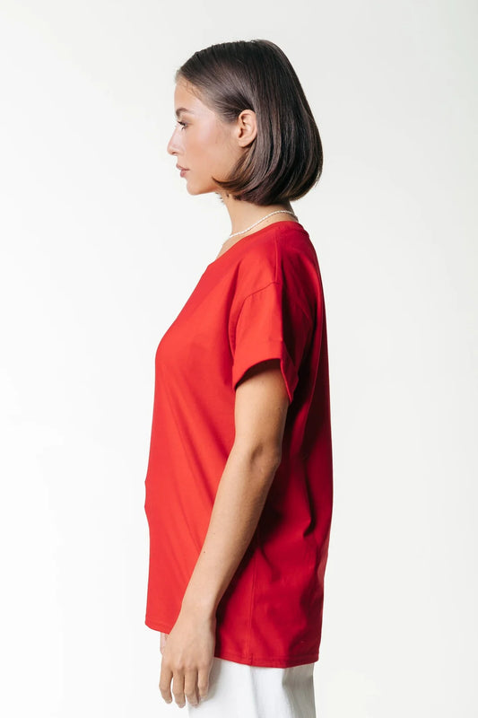 UNI LOGO BOXY TEE | COLOURFUL REBEL