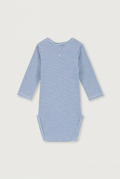 BABY ROMPER LANGE MOUW BLUE MOON | GRAY LABEL