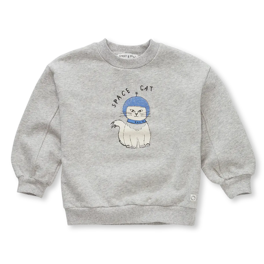 SWEATSHIRT SPACE CAT | SPROET & SPROUT