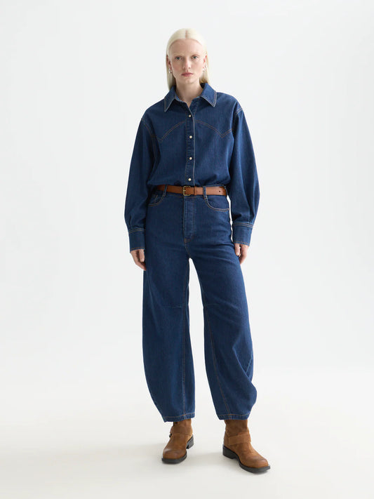 THE LOOP HIGH RISE BARREL JEANS | SCOTCH & SODA