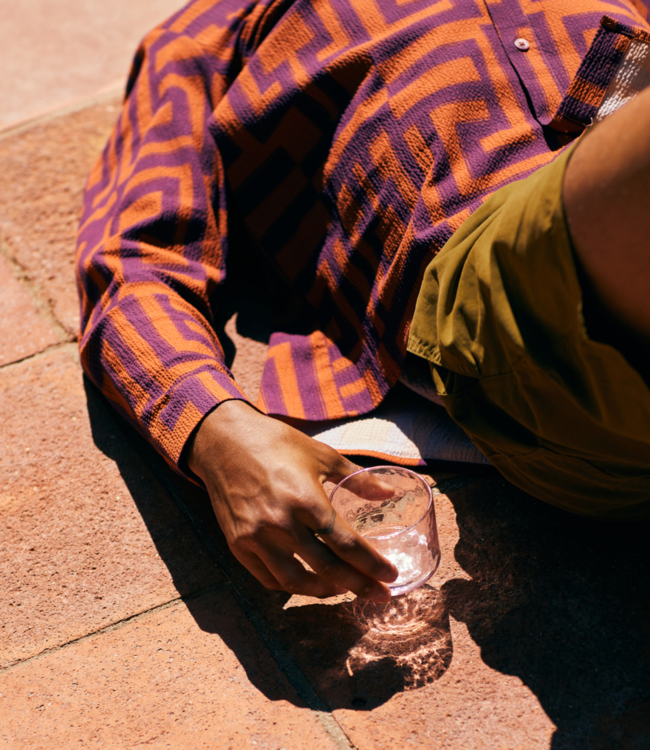 WATERGLAS TUBE BLUSH | HK LIVING