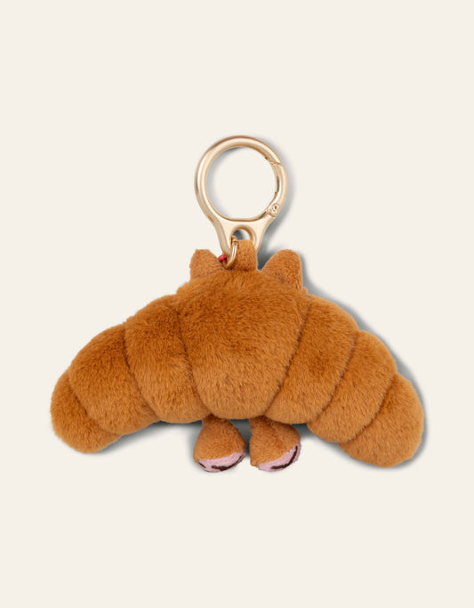 CAT CROISSANT BAG CHARM BISCUIT | OILILY