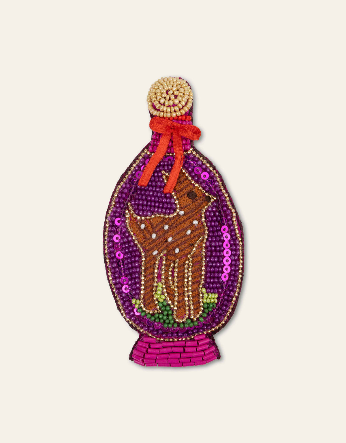 DEER BROOCH HOT CHOCOLATE | OILILY