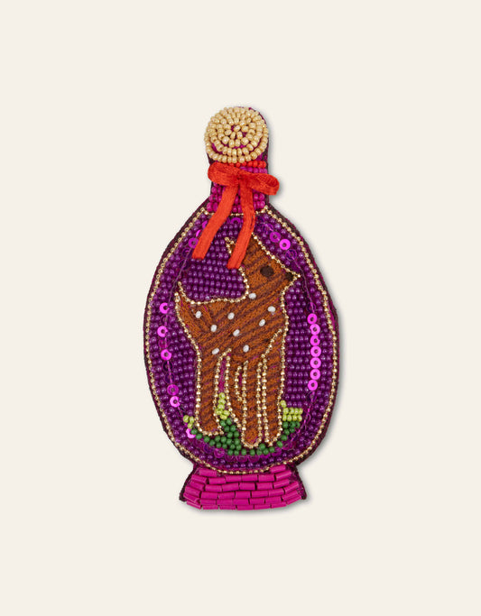 DEER BROOCH HOT CHOCOLATE | OILILY