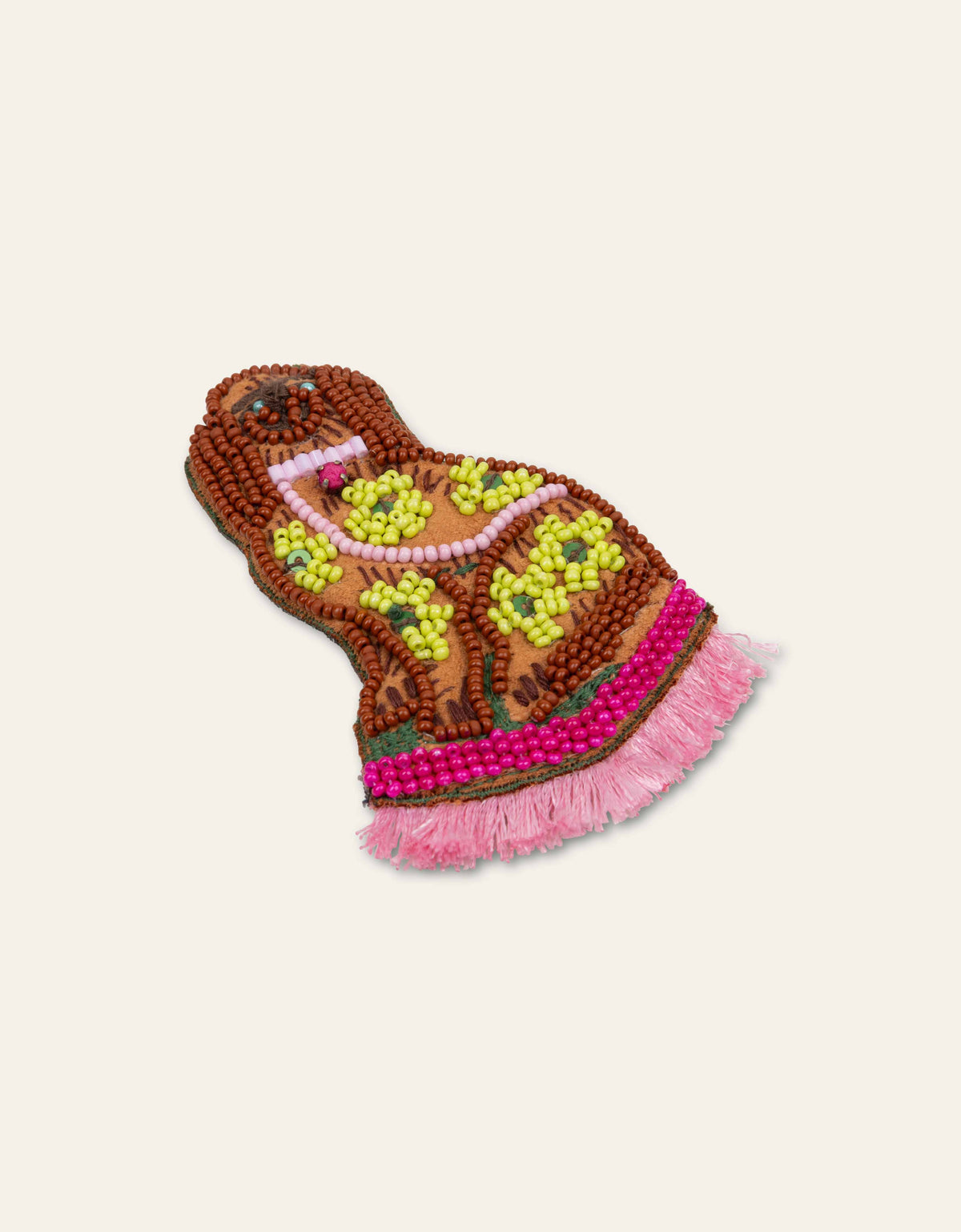 DOG BROOCH DEEP TEAL | OILILY