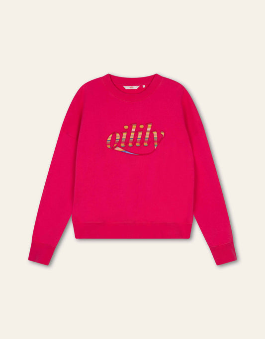 HARPER SWEAT L/S CREW TOP BEETROOT PURPLE | OILILY
