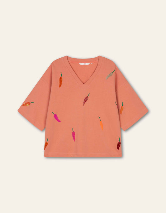 HAMSA SWEAT L/S CREW TOP | OILILY