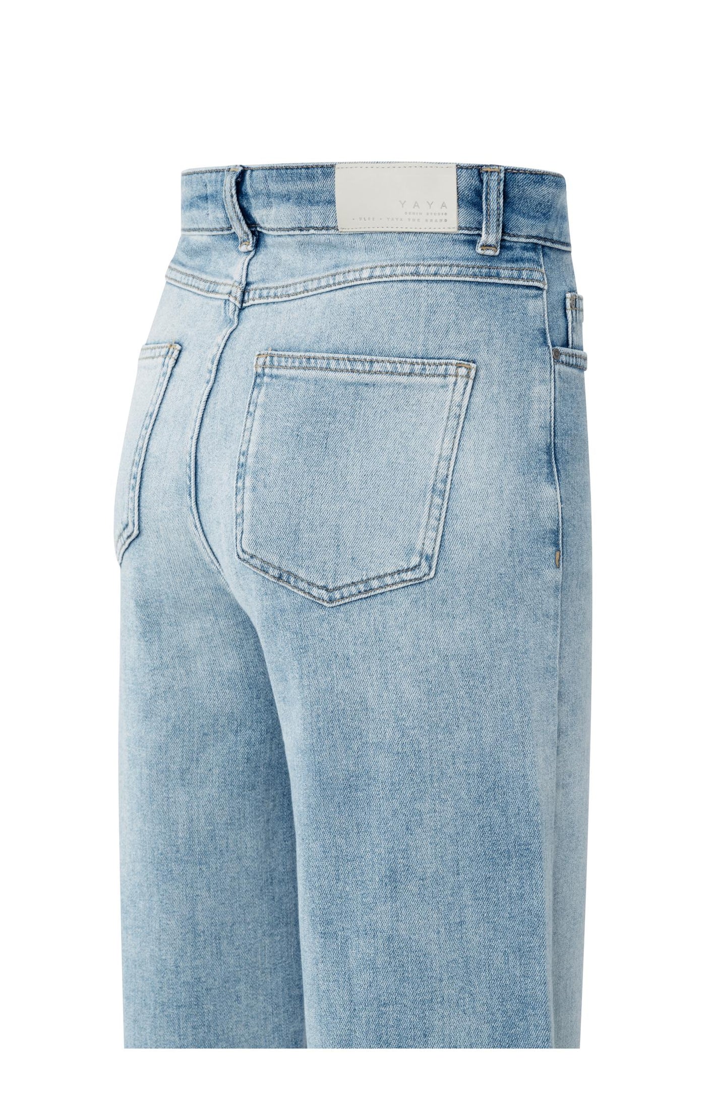 LOSVALLENDE JEANS MET HOGE TAILLE | YAYA