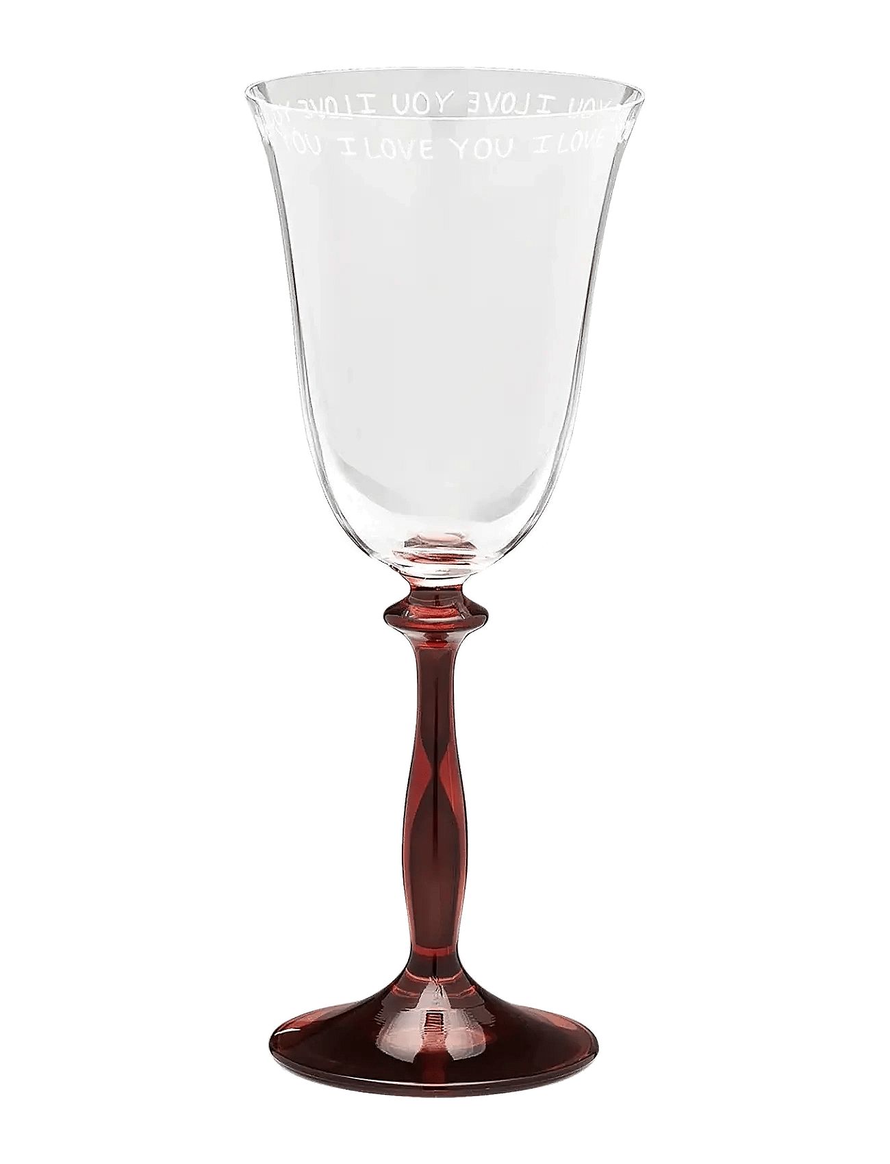 I LOVE YOU WINE GLASS LOVE | ANNA + NINA